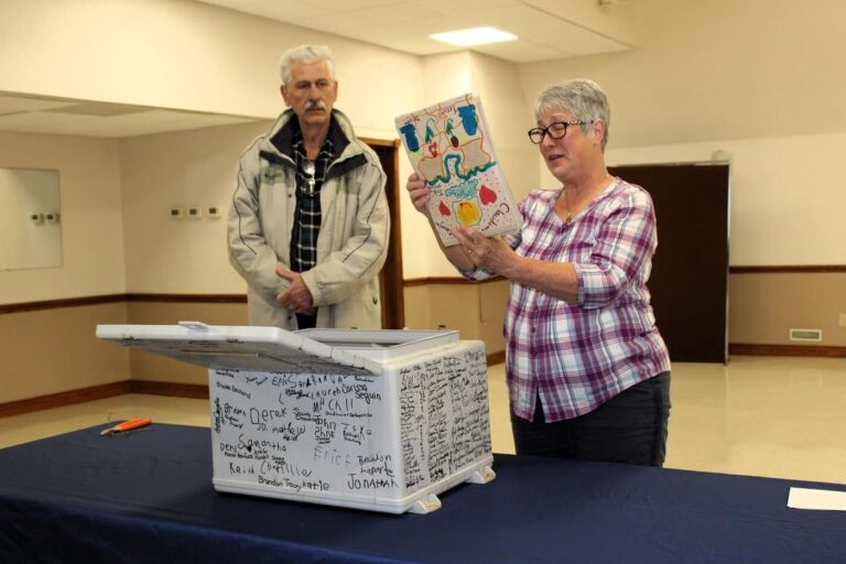 Time capsule buried 25-years ago unearthed containing St. John the Evangelist student letters
